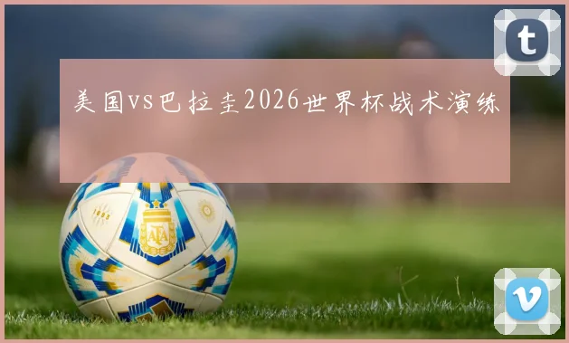 美国vs巴拉圭2026世界杯战术演练